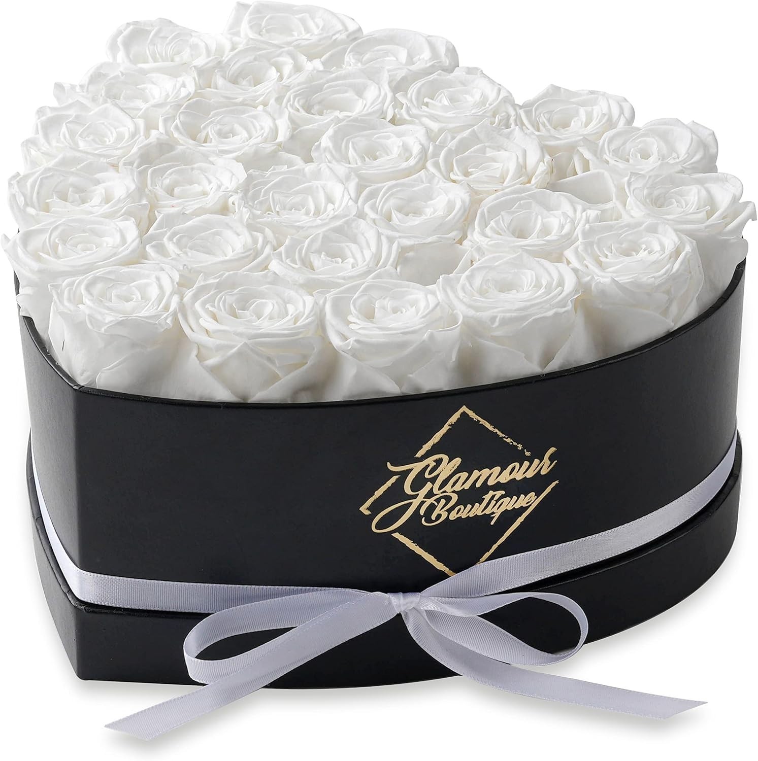 White Eternal Roses – Perfect Gift for Mother’s Day
