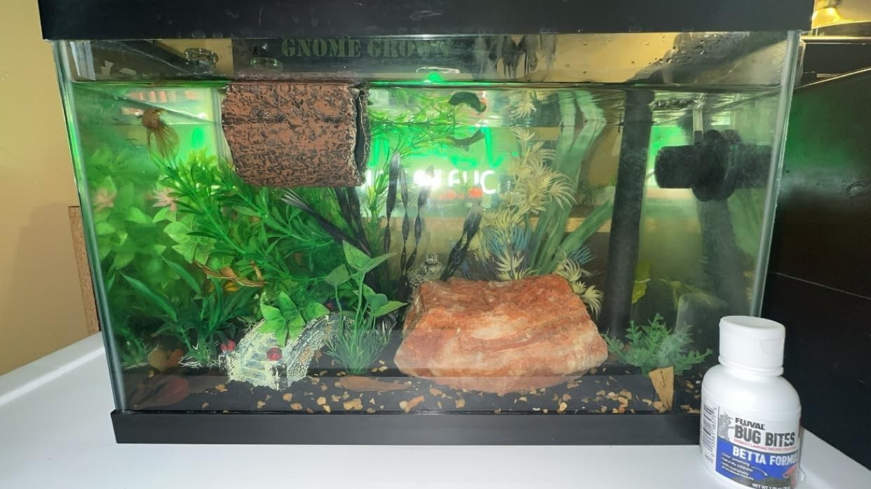 Large Green Realistic Artificial Aquarium Plants Fish Tank Plastic Plants 23 In