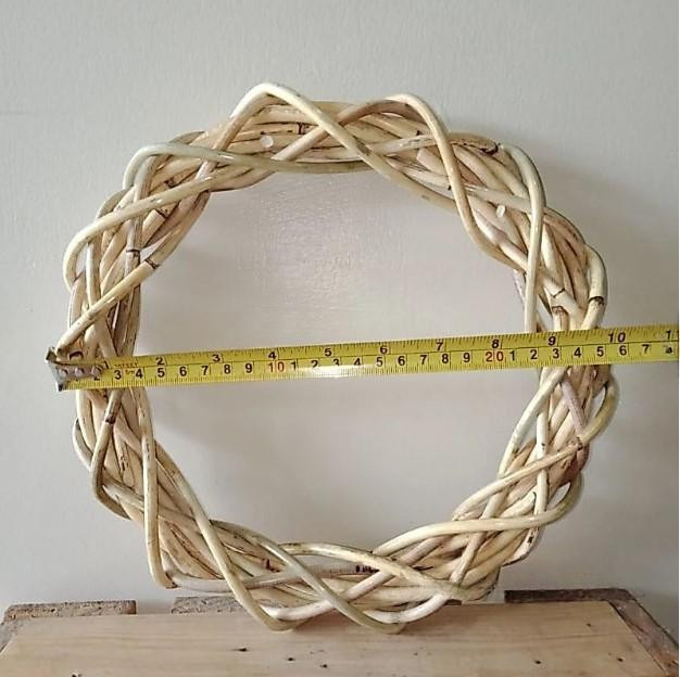 25cm Rattan Hoop Wreath Ring Wall Decor Wedding Backdrop Buy 1 Get 1 Free