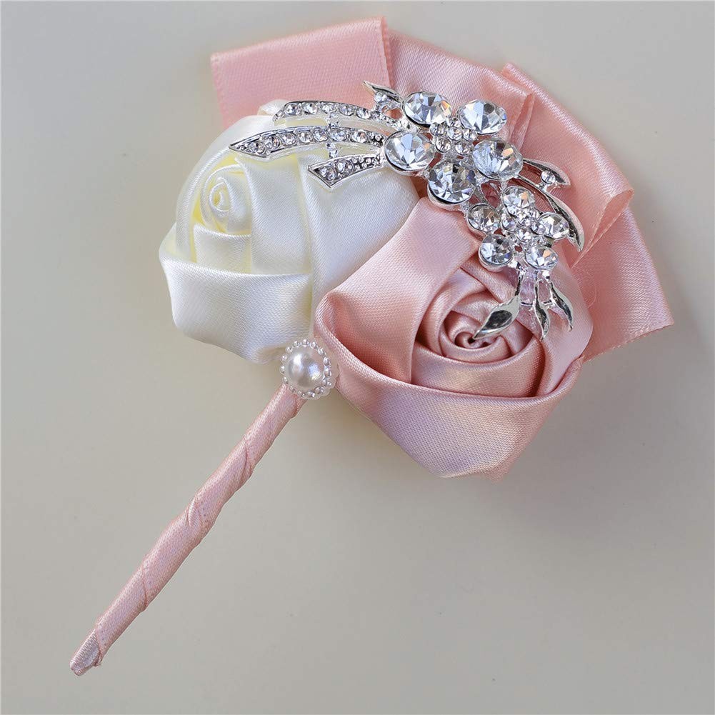 Groom Boutonniere Men Wedding Flowers Buttonholes Accessories Homecoming