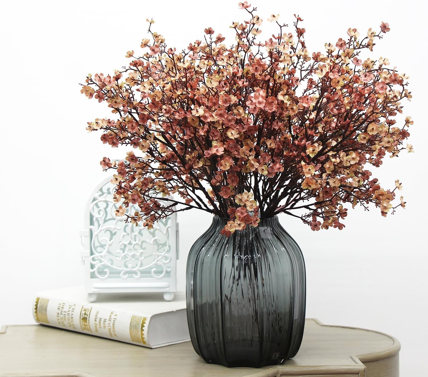 Chic 6 Bundle Silk Flowers – European Design for Fall Decor & Special Occasions