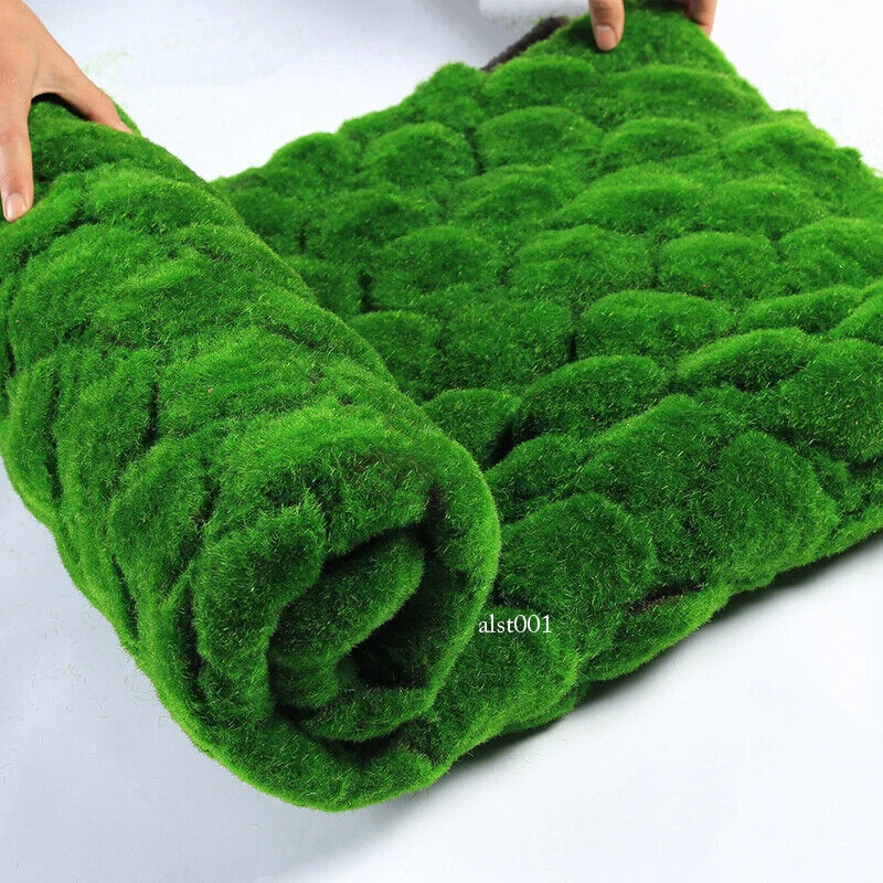 New Artificial Moss, Fake Green Plants, Room and Garden Decoration