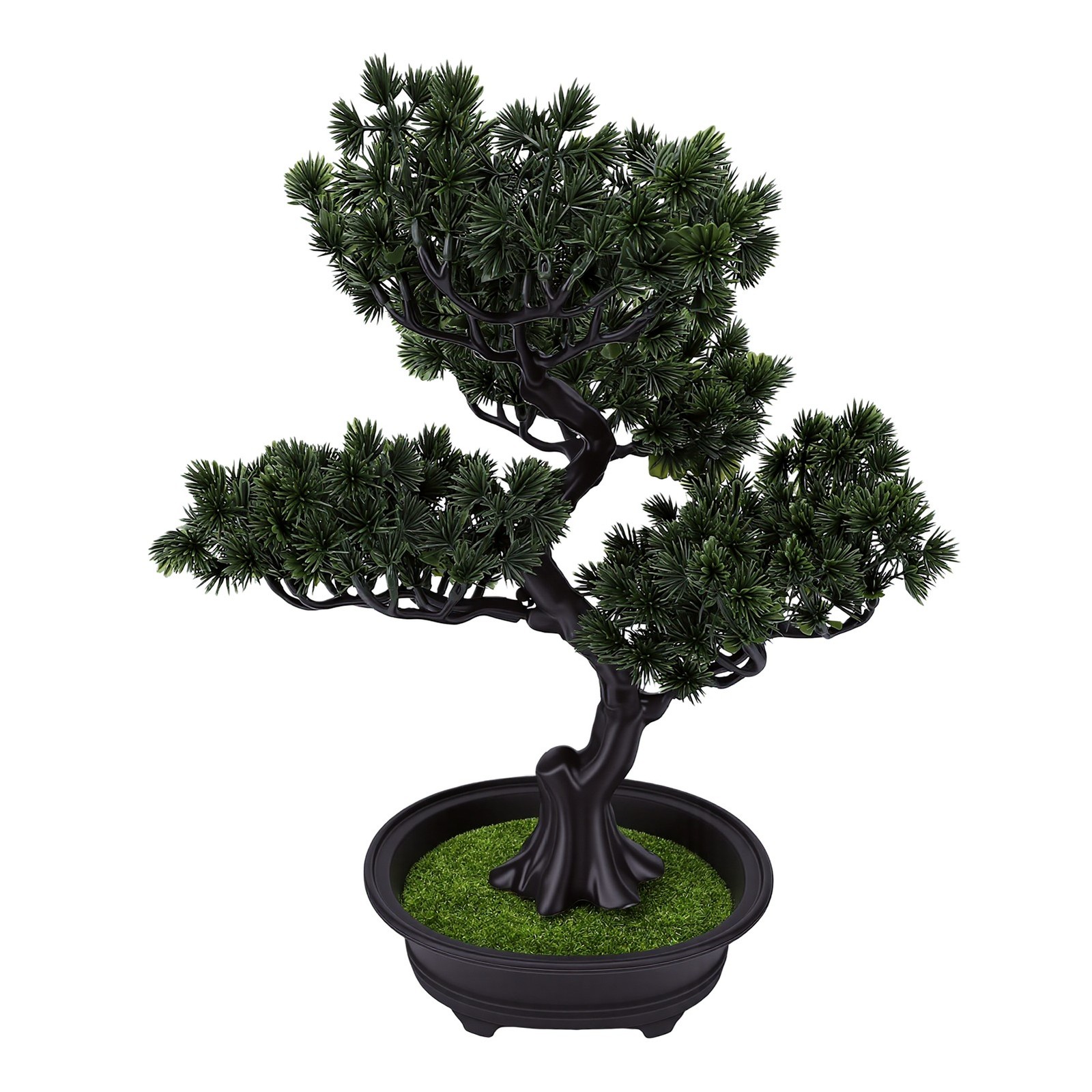 Artificial Bonsai Tree Indoor Small Fake Plant Faux Bonsai Tree Wi CHU
