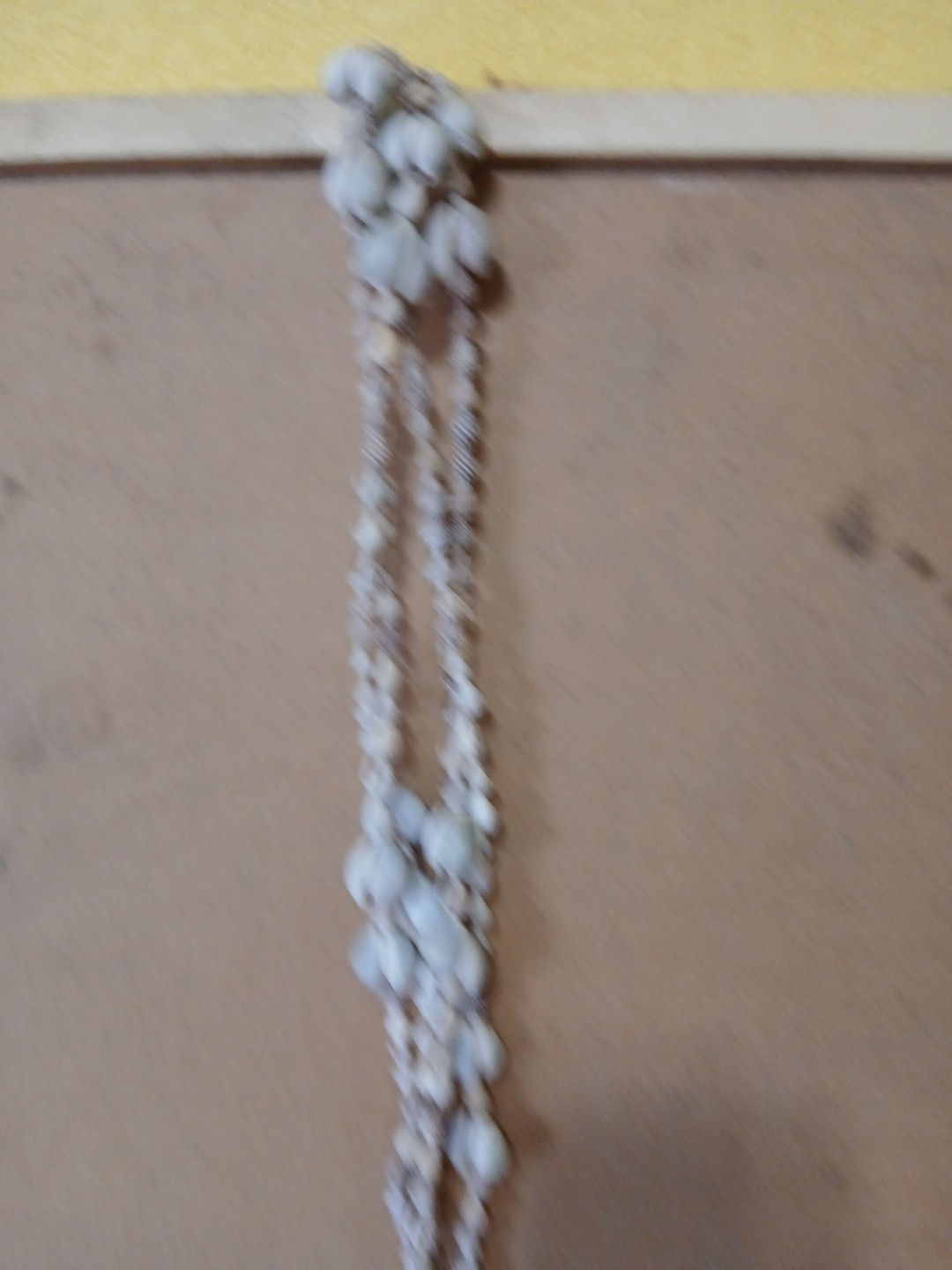 SEA SHELL PLANT HANGER ALL SHELLS NO FILLERS Approximately 36″