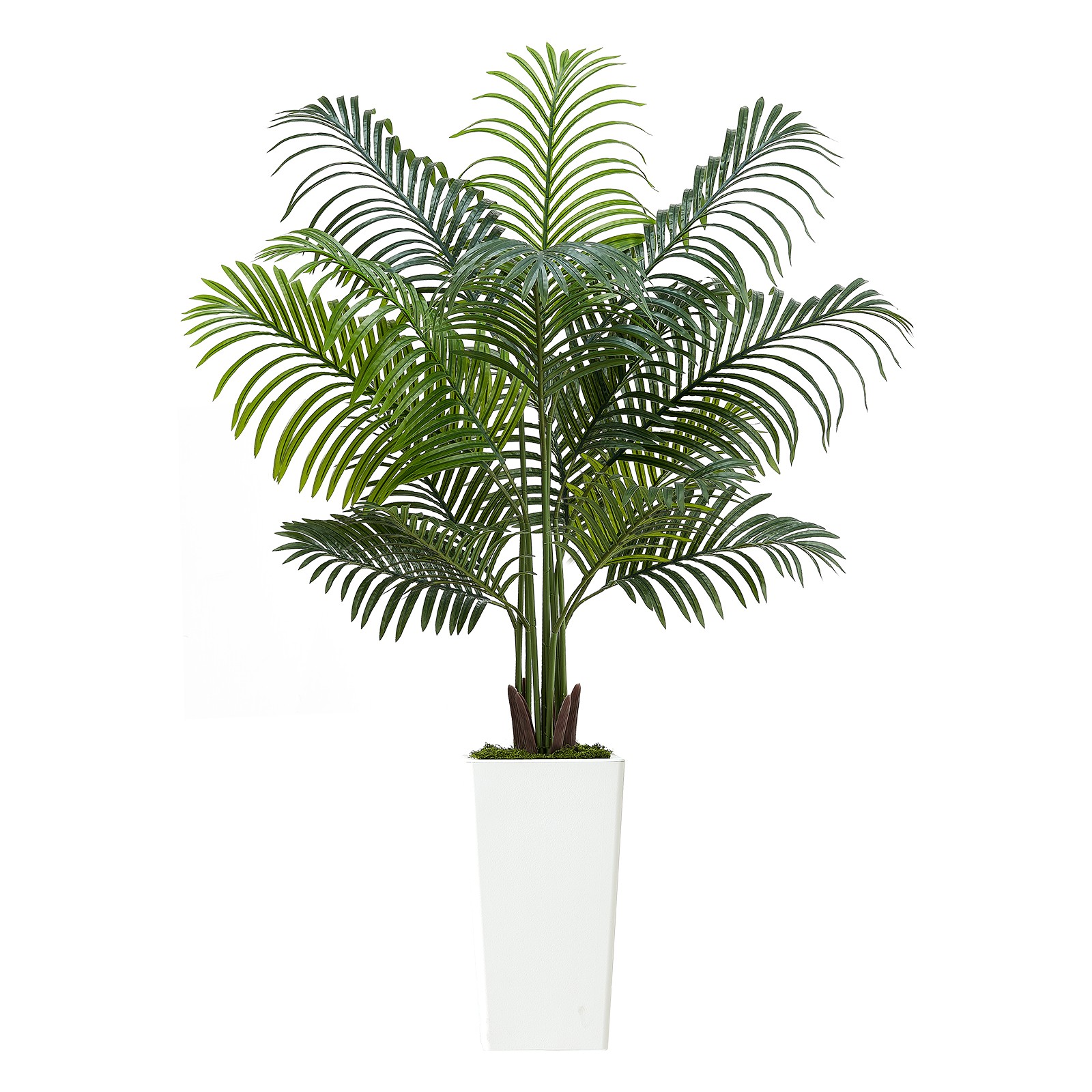 Uimoso 5ft Fake Areca Palm Tree with Pot for Indoor Decoration