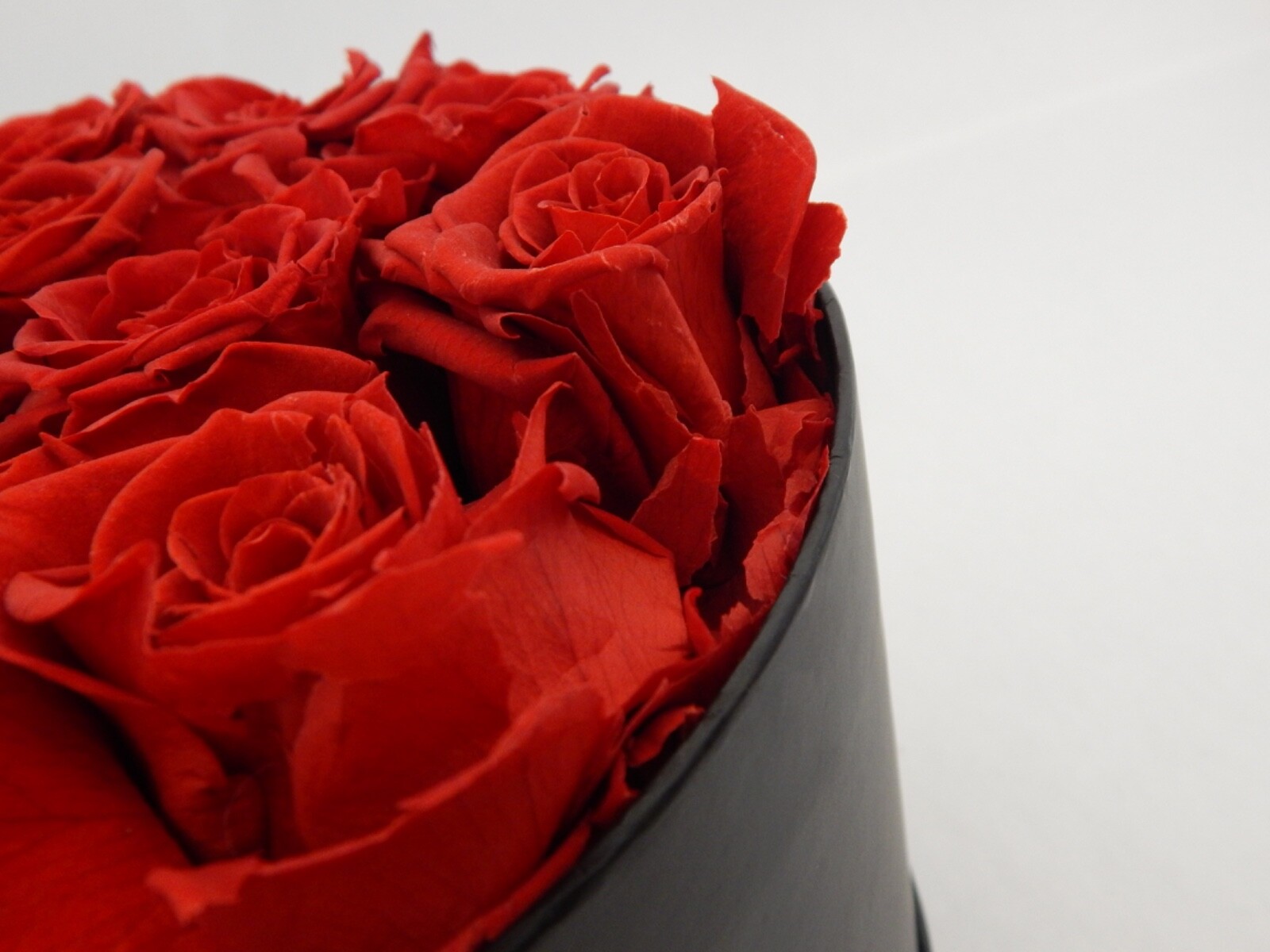 VLove® Forever Preserved Roses in a Box Real Forever Flowers Eternal Rose Red