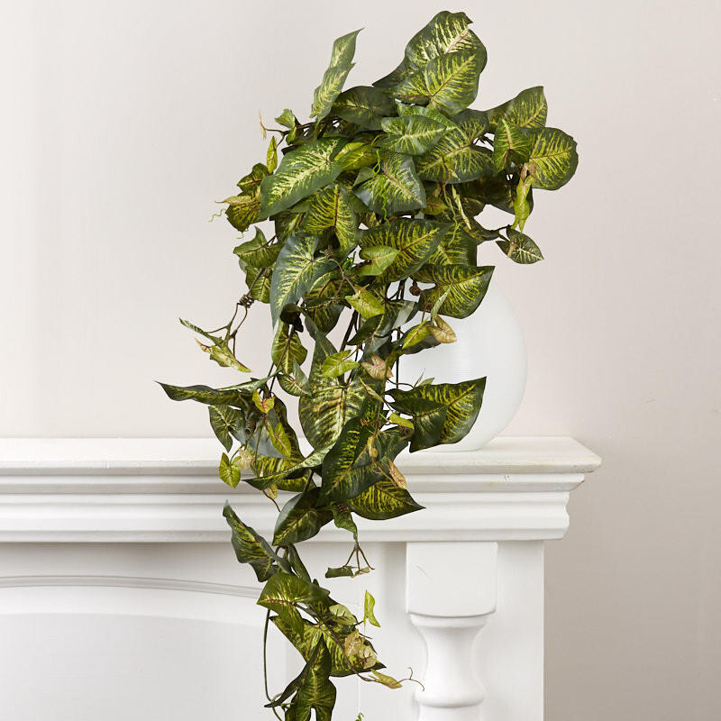 Hanging Artificial Syngonium Vine Bush