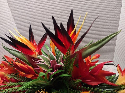 Large Tropical Table Centerpiece