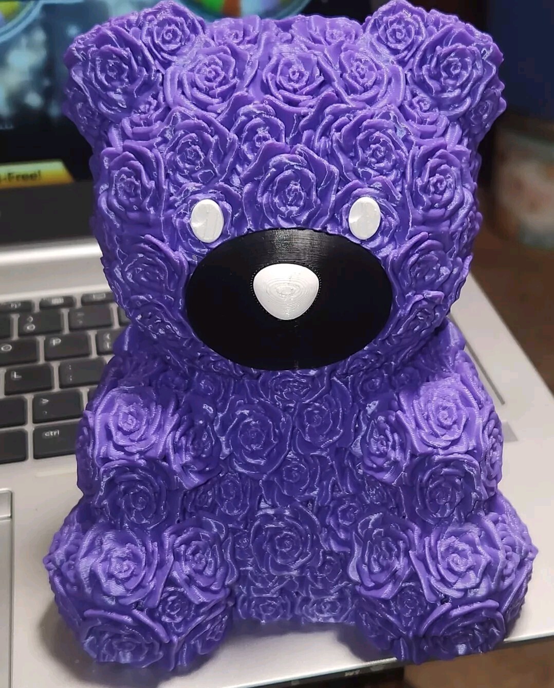 Eternal Rose Teddy Bear – Ideal Gift for Mother’s Day, Birthdays, and Anniversar