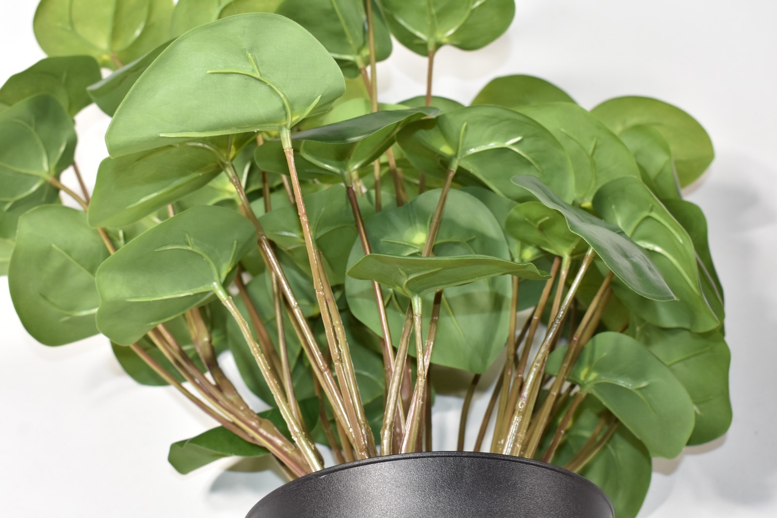 Pottery Barn Faux Elephant Ear Plant Plastic Pot Large 15″ NWOT – NO PLANTER POT