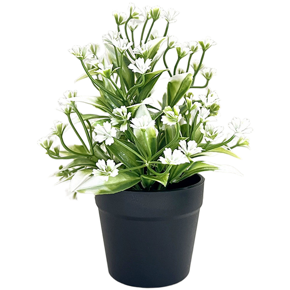 Artificial Daisy Potted Plants Plastic Simulation Flowers for Home Decor Wedding