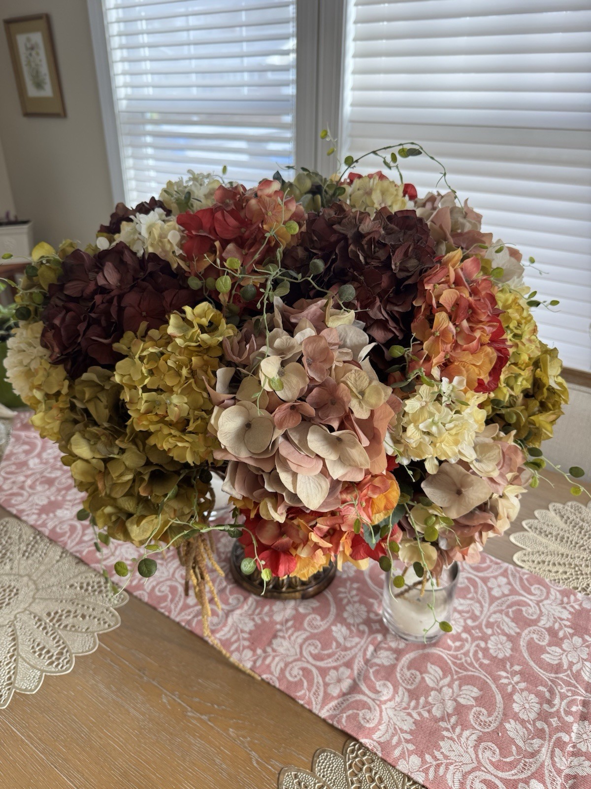 Grand Artificial Flower Arrangement By Professional Decorator