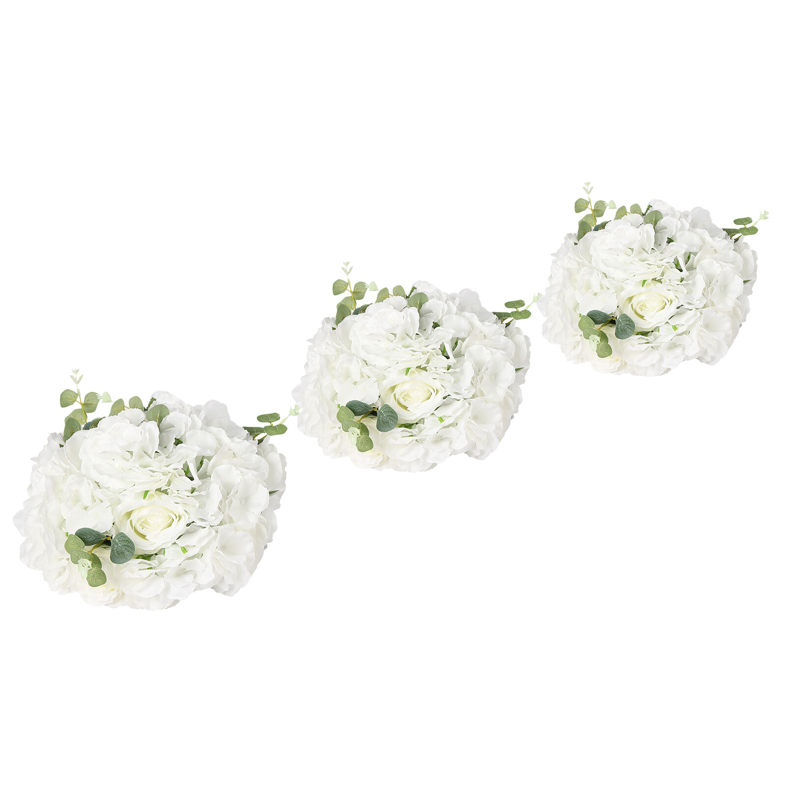 Flower Balls for Wedding Centerpieces 10pcs Fake Flower Ball Arrangement Bouquet