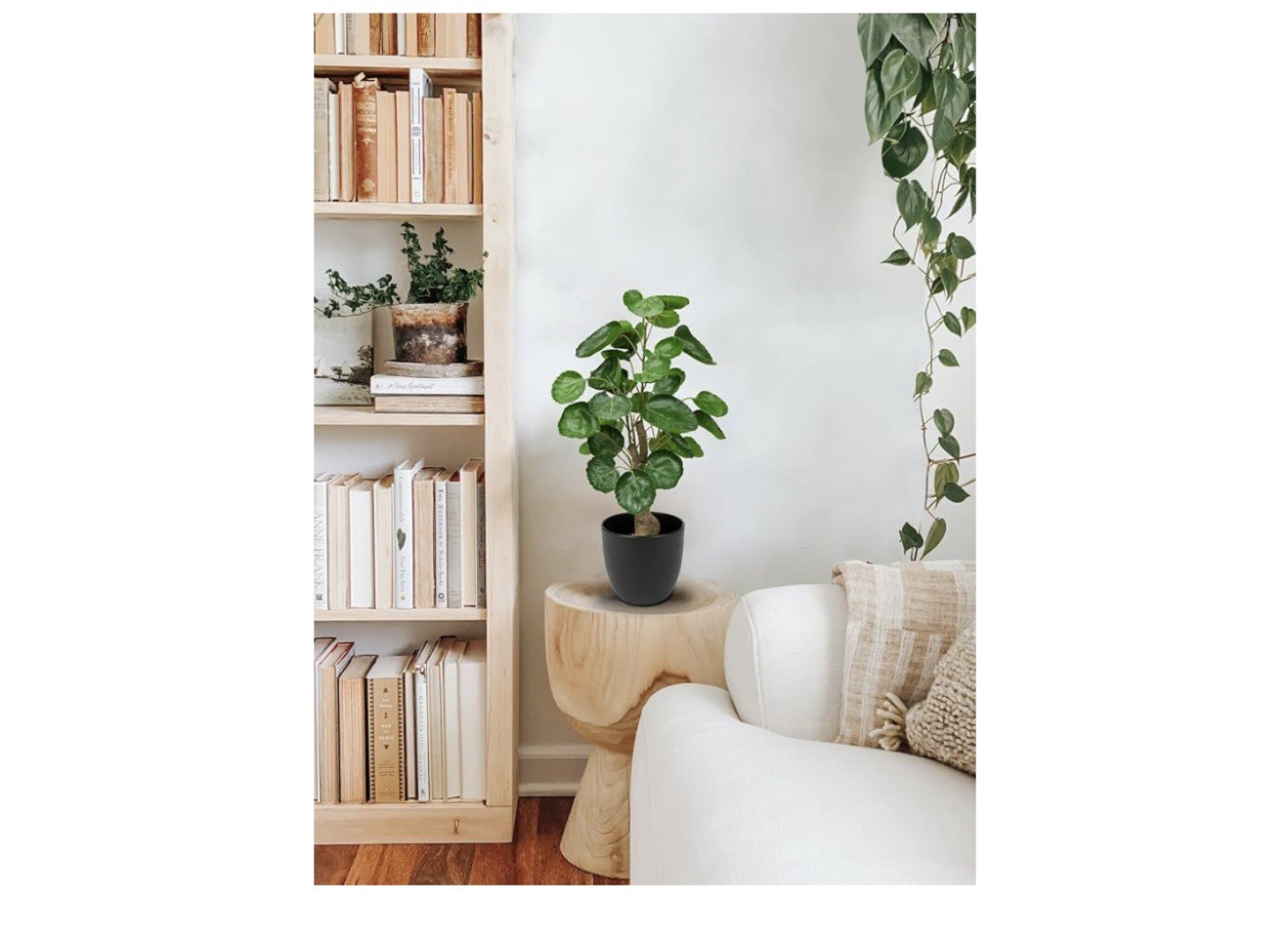 18 Inch Fake Money Tree Plant Indoor Potted Plants Artificial Pachira Money T…