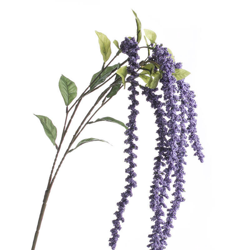 Flowing and Cascading Artificial Purple Amaranthus sprays