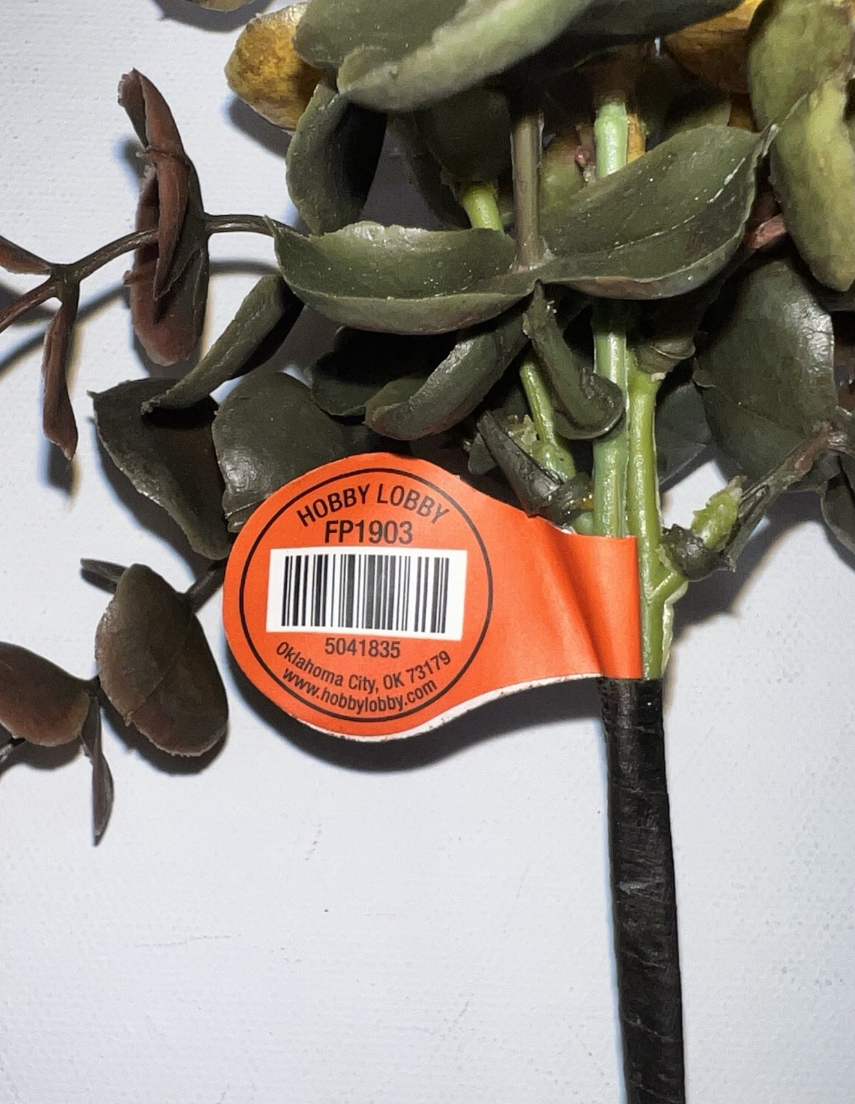 Artificial Eucalyptis Leaves Branches 3 Pc Fall Autumn Decor Thanksgiving NWT