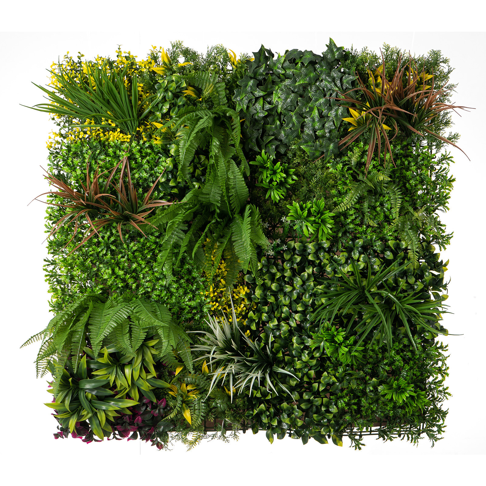 12/24p 20″x20″ Artificial Boxwood Wall Hedge Mat Decor Privacy Fence Panel Grass