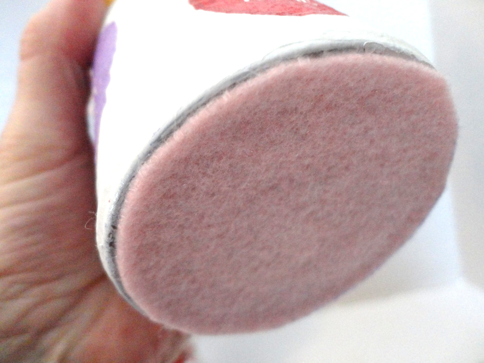 Valentine Small Table Floral Arrangement with Bear ( Handmade)