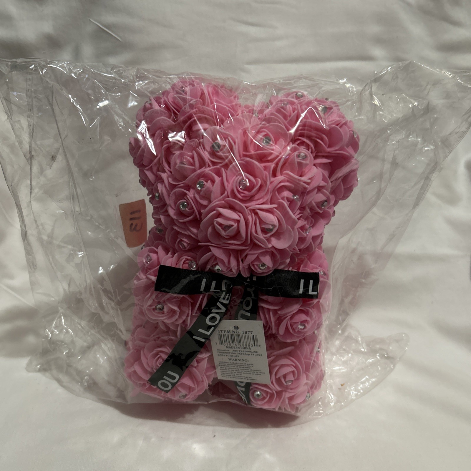 Flower Floral Foam Rose Teddy Bear Romantic Valentine’s Day Gift Girlfriend Wife