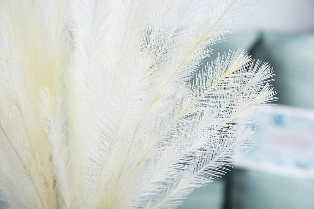 Soft Silk 8 PCS Artificial Pampas Grass – 30″ Decor for Stylish Events & Homes