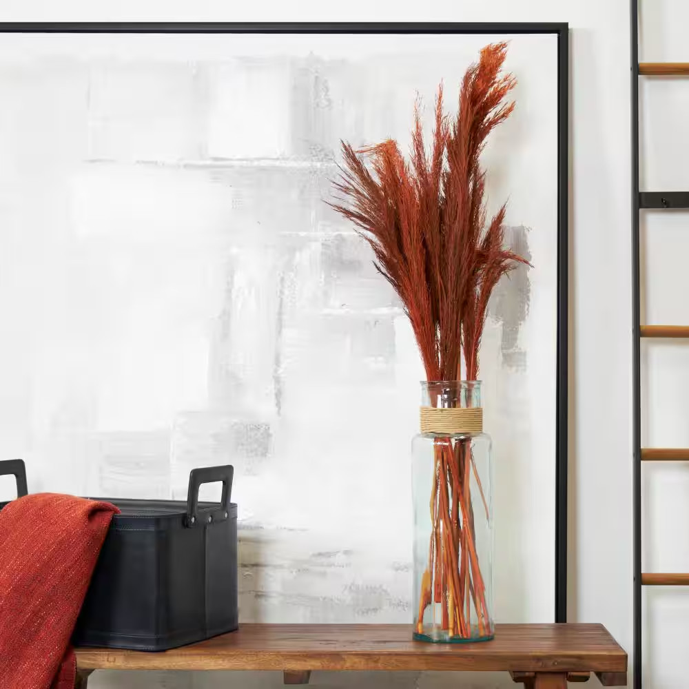 35 In. Tall Pampas Grass Natural Foliage (1 Bundle)