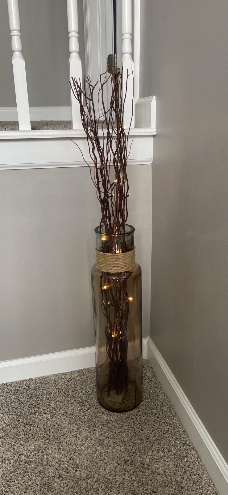 LIGHTSHARE Willow Branch Lighted Natural Decor 36Inch 16LED Brown USB