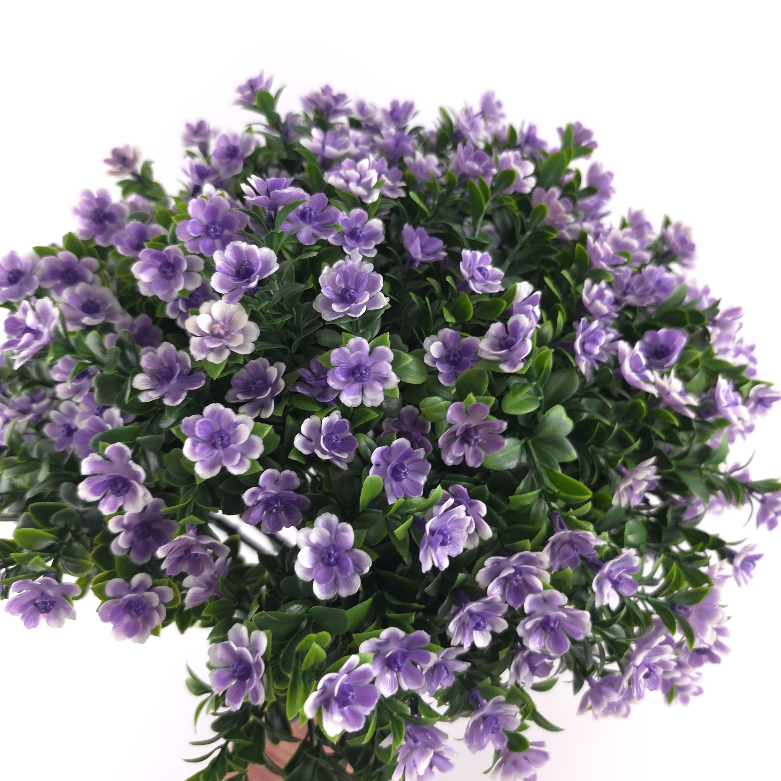 Wicker Park 20″ Oversized Faux Wildflower Urn Filler Purple