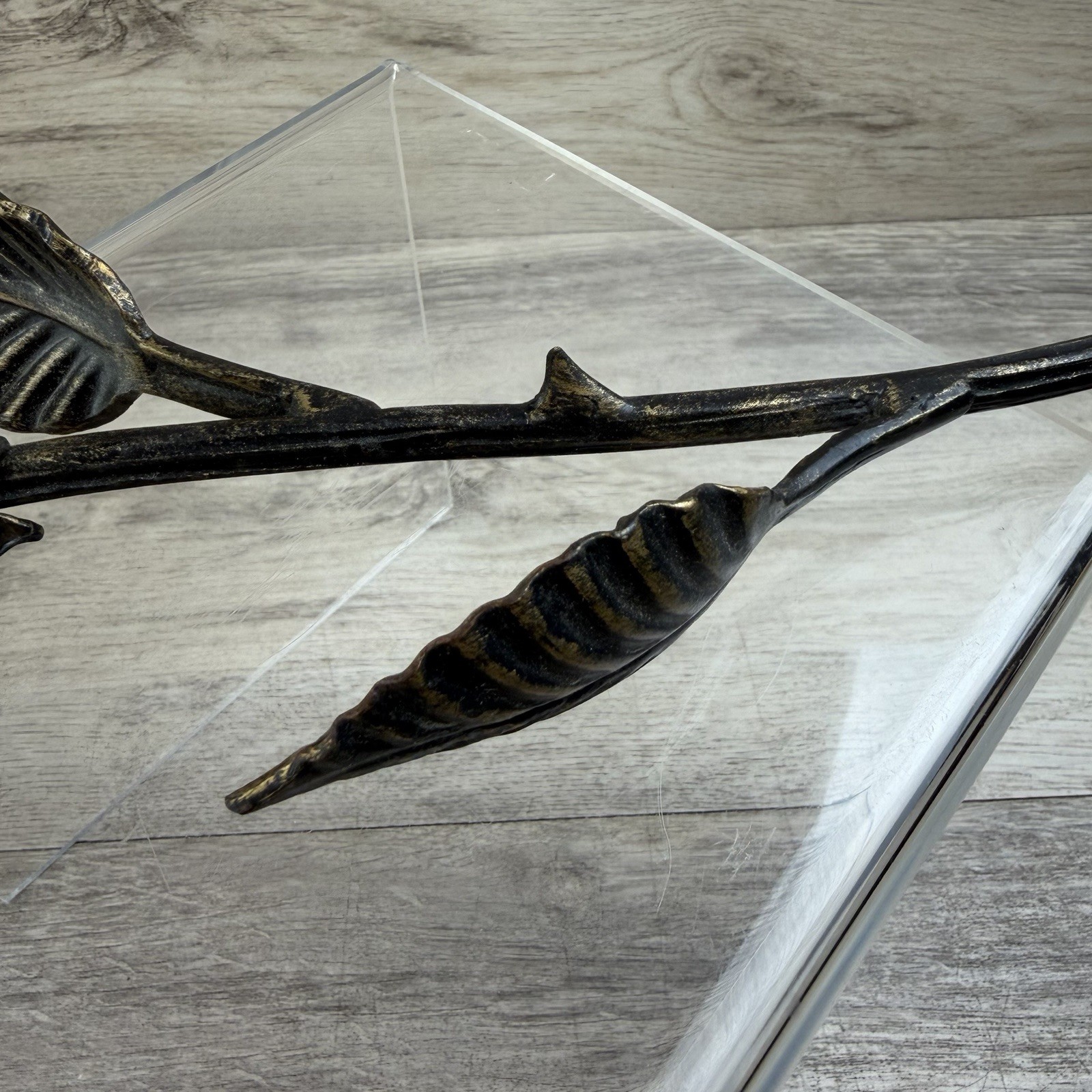 Hand Forged Wrought Iron Rose – Romantic Metal Gift of Everlasting Love