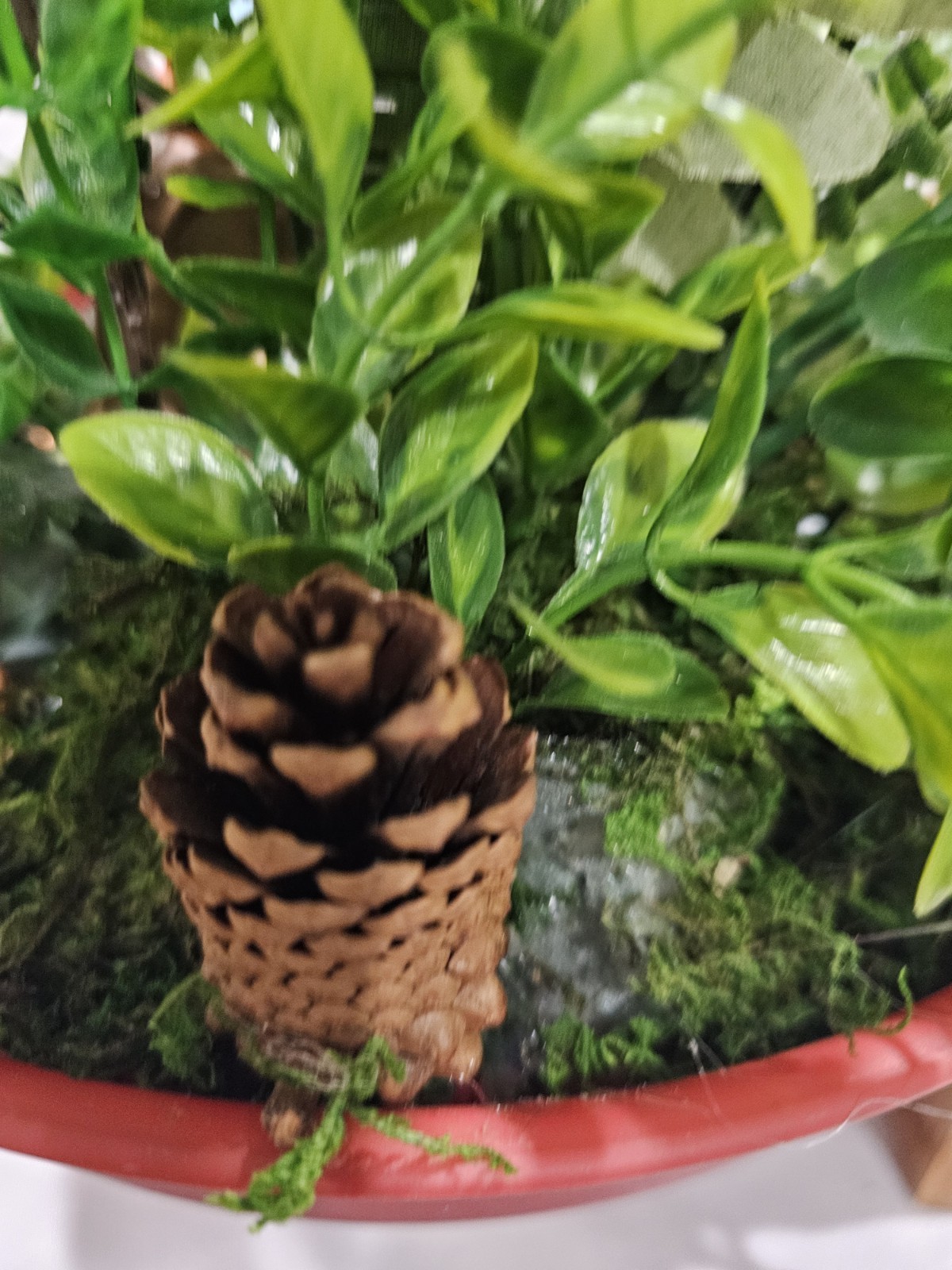 Dish Garden Artificial Flowers Arrangement THE DREAAMER BOY Woods lake & more