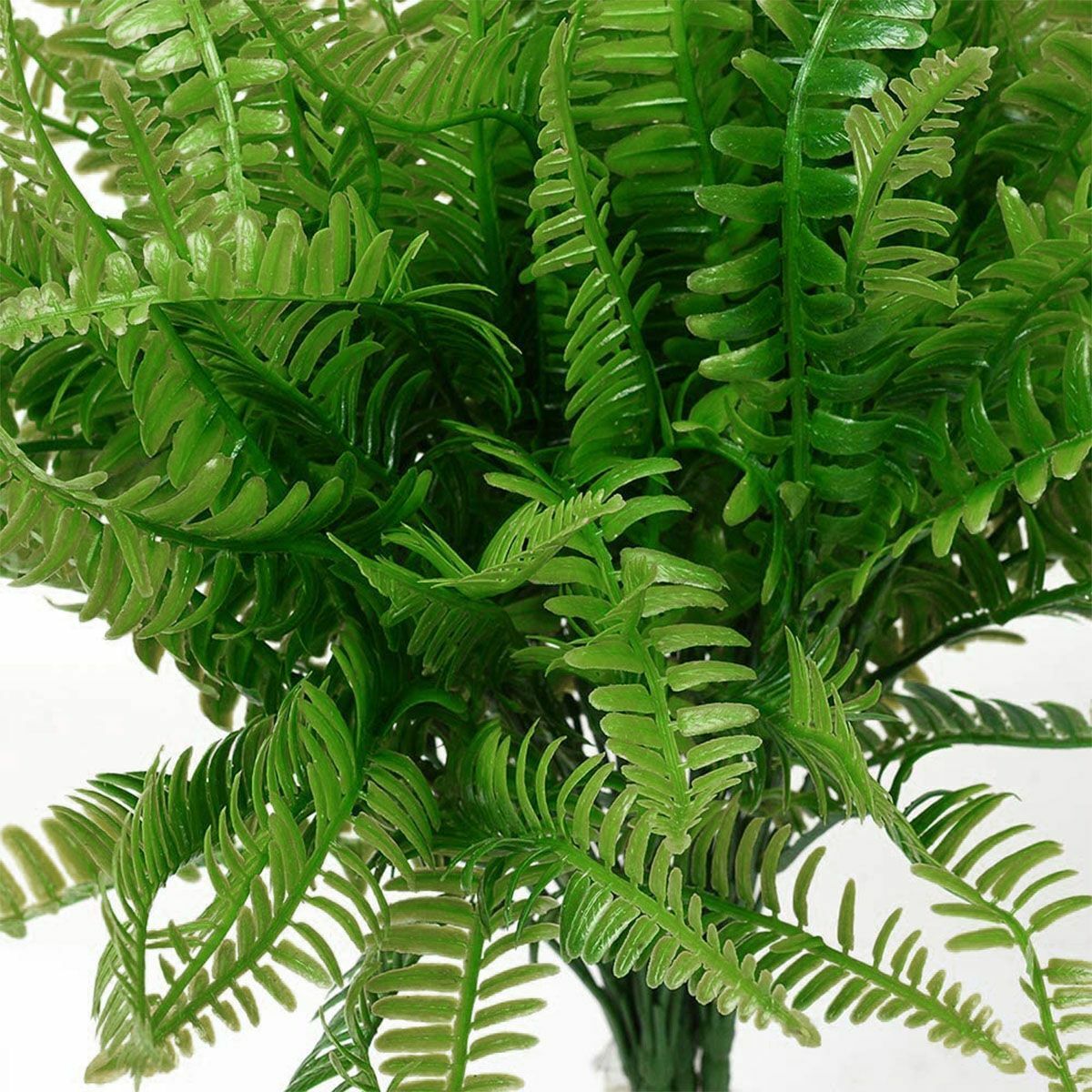 Lots Artificial Fake Boston Fern Plants Bushes Artificial Ferns Outdoor Decor US