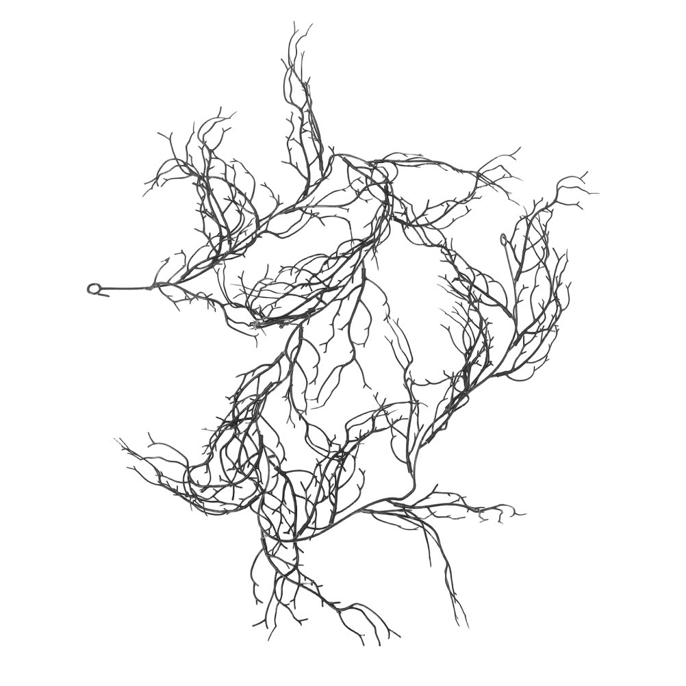 Creepy Twig Decor Witches’ Broomstick Vines Weathered Willow Branches Cemetery