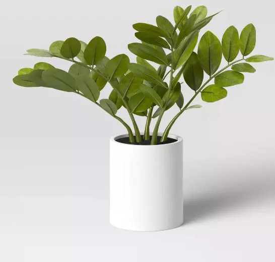 Threshold Tabletop Arrangement 15″ Zamioculcas Zamiifolia Faux Plant