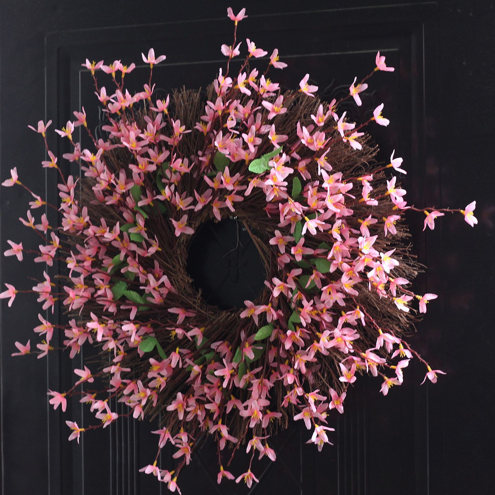 Beautiful Decorative Flower Wreath For Front Door Or Wall Excellent