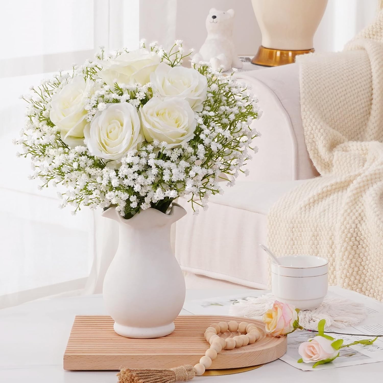 Realistic Baby’s Breath Gypsophila – 100 pcs