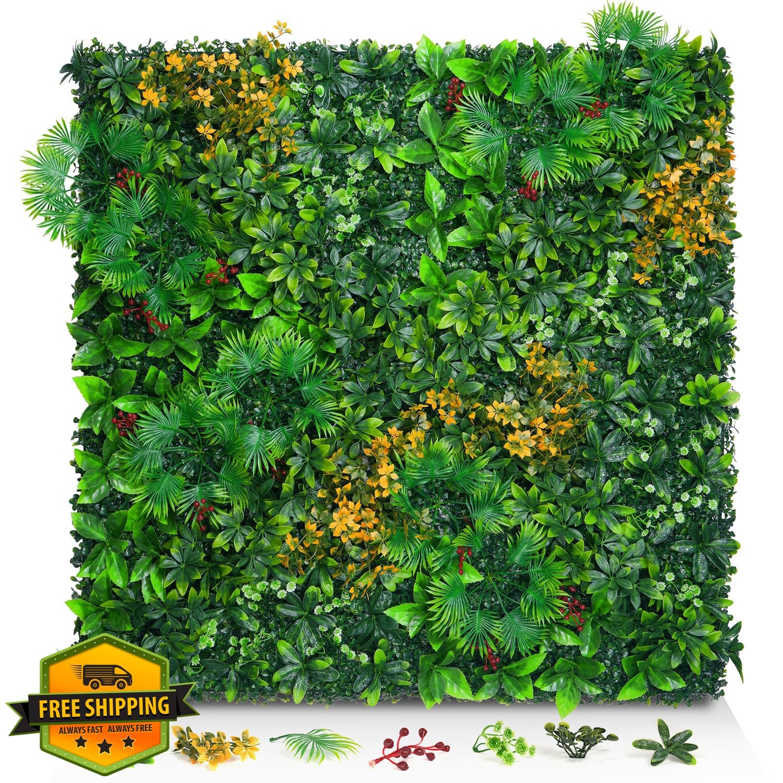 EverNature Grass Wall Panels 20×20 16pc Tropical Forest