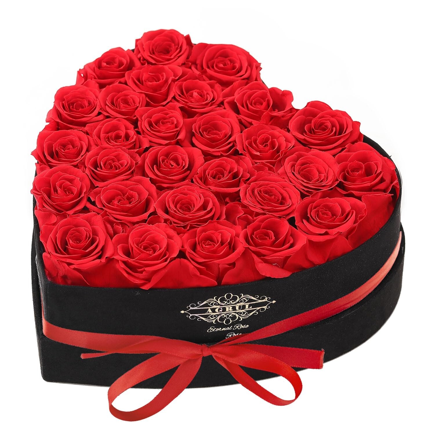 Valentines Day Roses Gifts for Her,Forever Preserved Flowers Roses in a Heart…