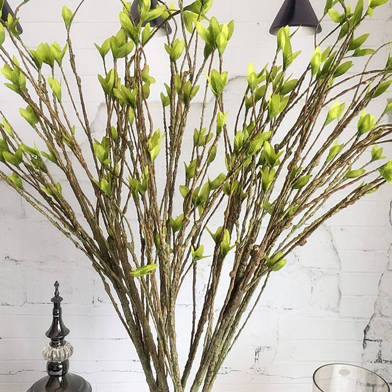 Simulation Dry Vine Artificial Plants Green Leaf Tree Branch DIY Home Decor