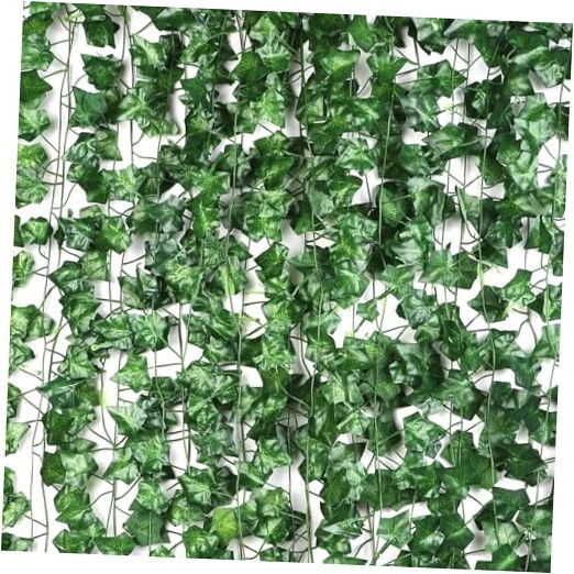 Fake Vines for Room Decor(Pack 84ft), Home Bedroom Wall Decor Aesthetic, 12