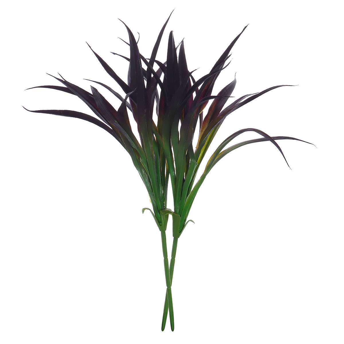 2-6Pcs 17″ Artificial Grass Fake Plants Outdoor UV Resistant Greenery Stem Decor