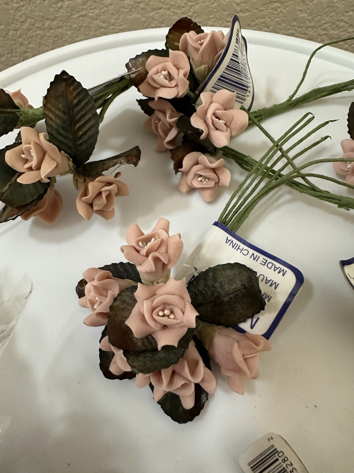 Vintage Miniature Modern Romance decorative Flower Bouquets, 18 Sets NEW