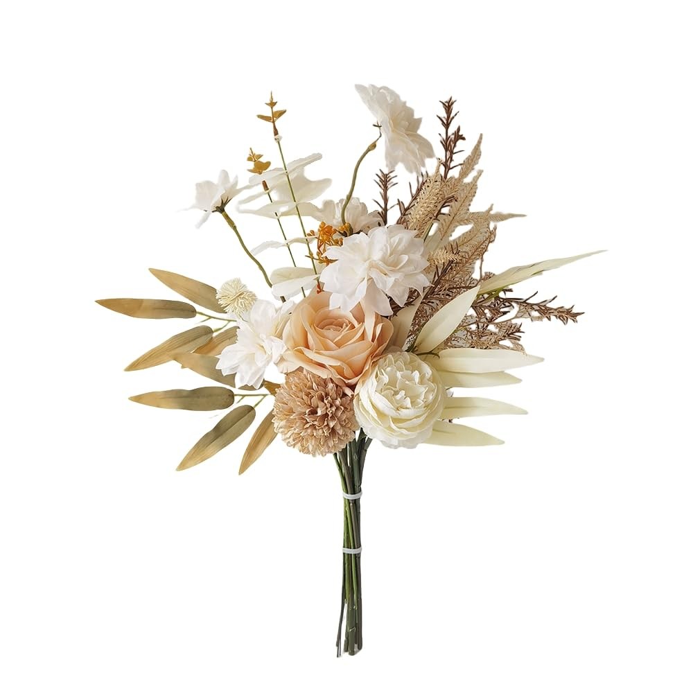 Fall Artificial Fake Flowers Plants Silk Flower Table Arrangements Wedding Bo…