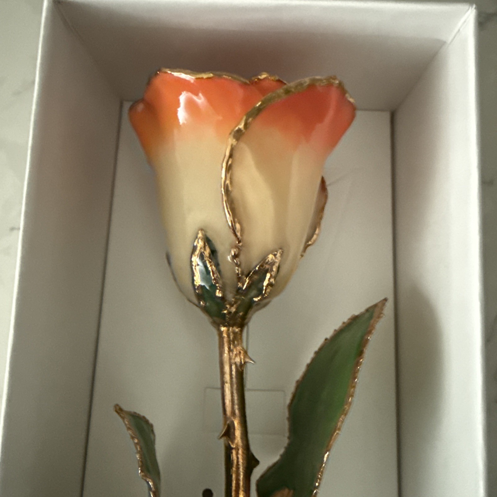 Unique 24K Gold Dipped Rose with Certificate – Perfect Romantic Gift for Her