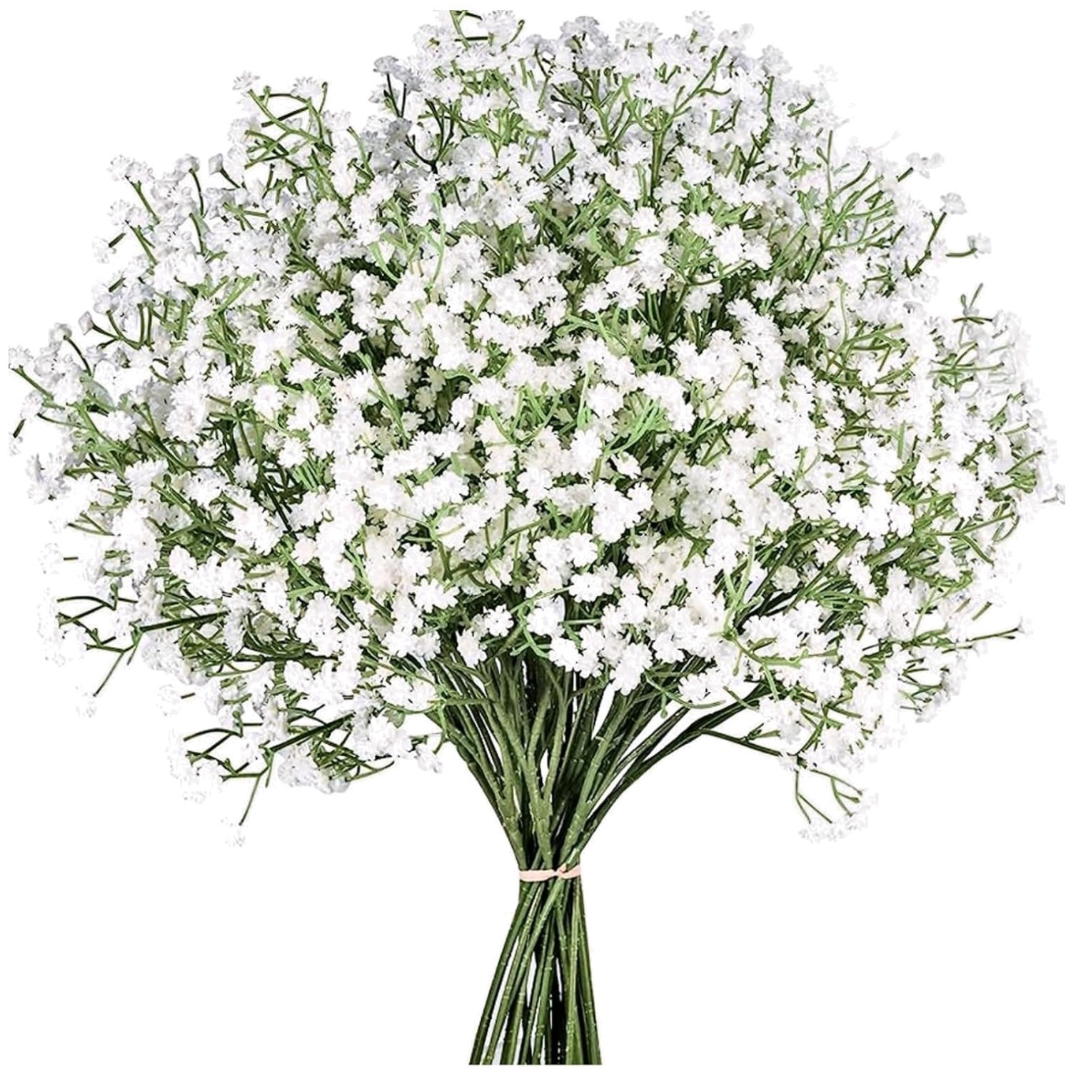 Baby’s Breath Artificial Flowers – 12 Pcs White Bouquet