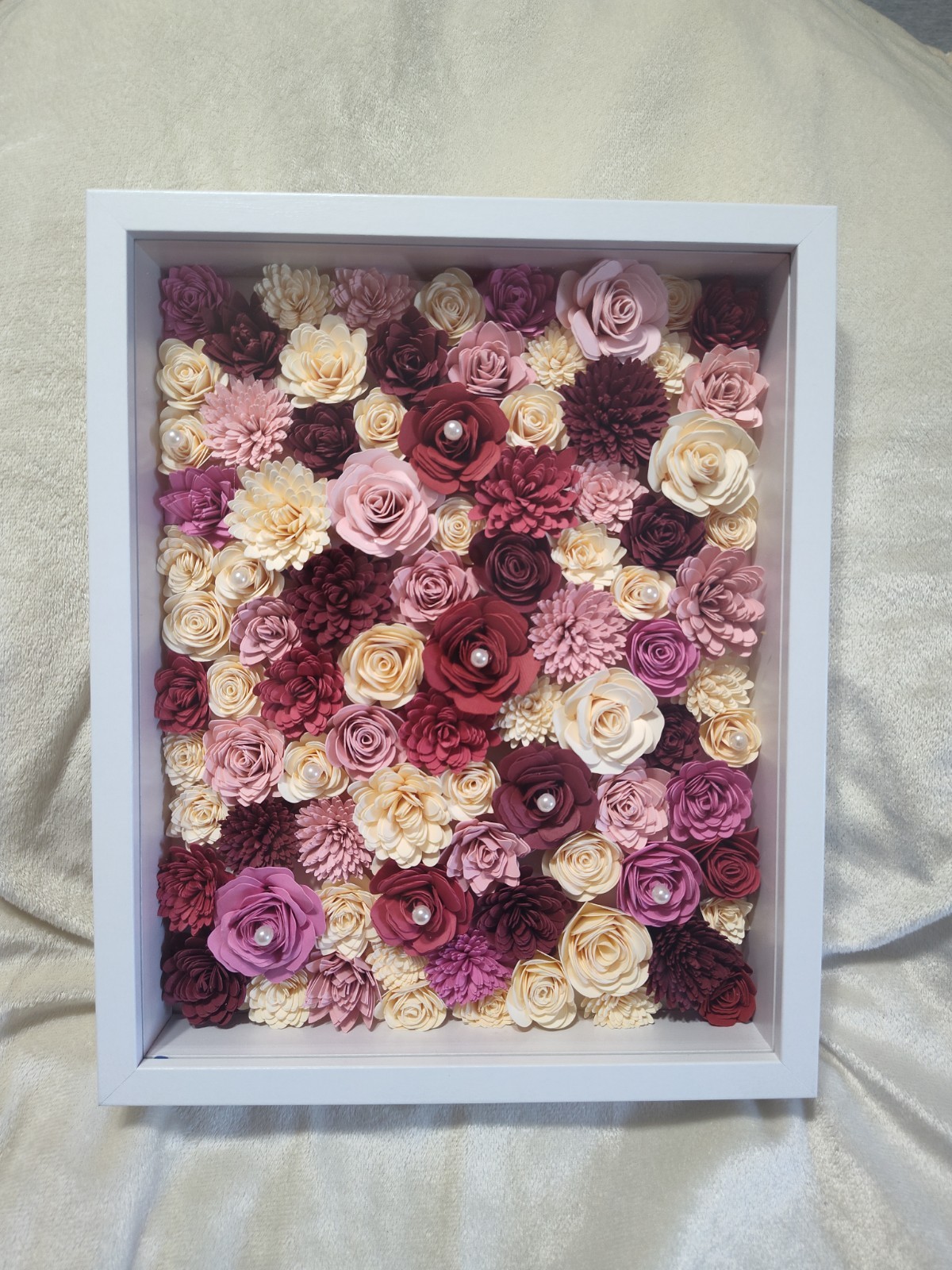 Cuadros Personalizados, Flores Hechas A Mano, Detalles A Tu Gusto Y Preferencia.