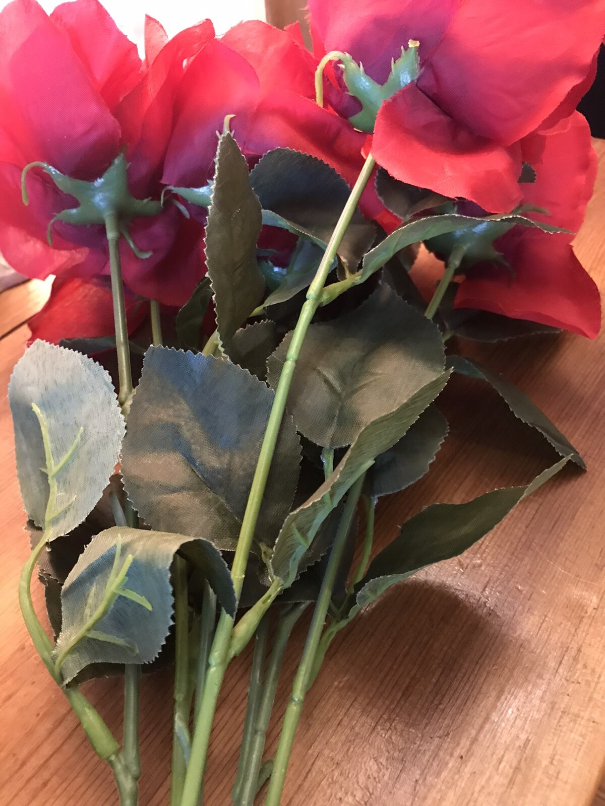 Artificial Red Roses Teacher Science Spring Office Romance Education Tik Tok Fun