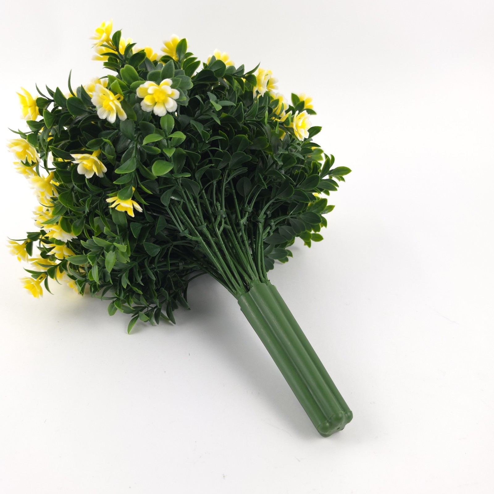 Wicker Park 11″ Faux Wildflower Urn Filler Yellow