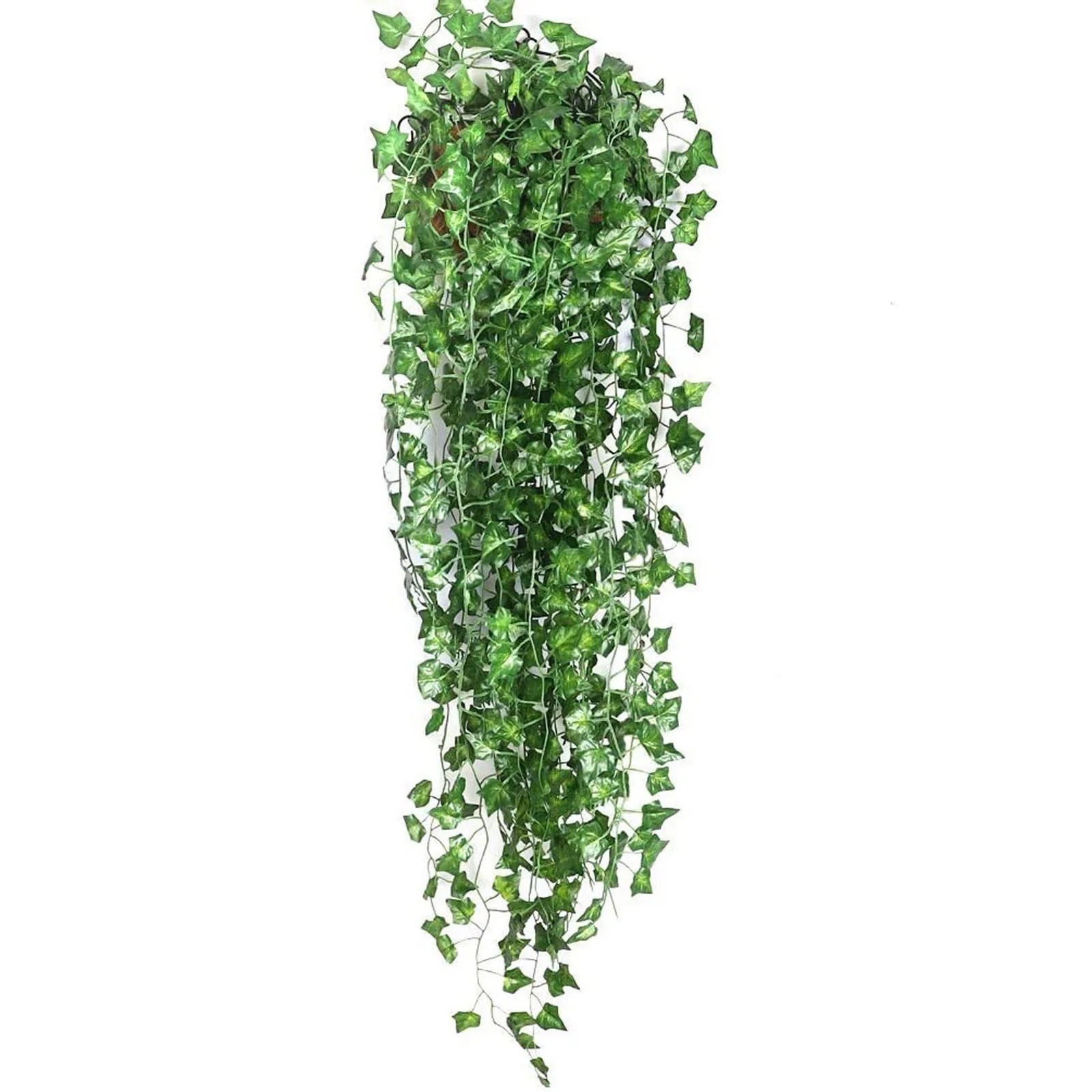 12 Strands 84FT Artificial Hanging Ivy Garland Fake Ivy Leaf Vine Home Decor USA