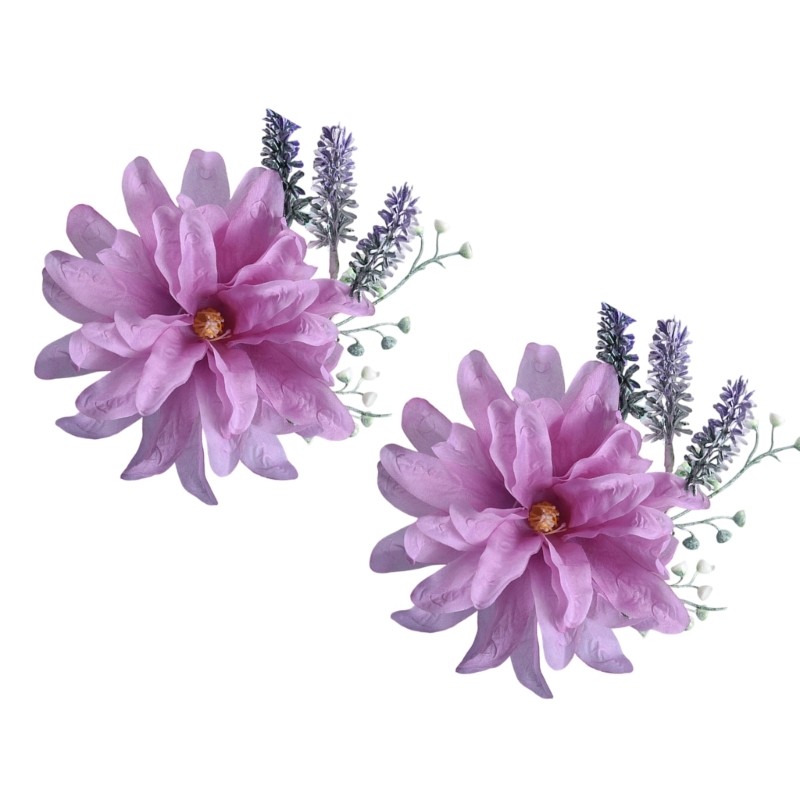 Elegant Silk Flower Arrangement Photography Window Curtain Decoration