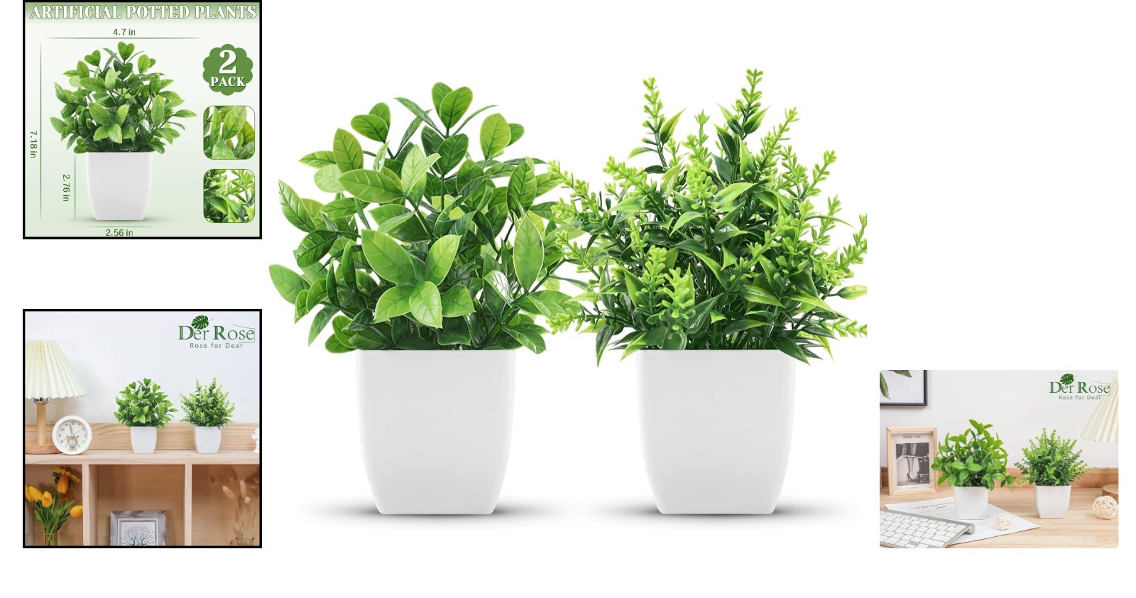 Lightweight Faux Indoor Plants – Ideal Decor for Living Room & Office Spaces