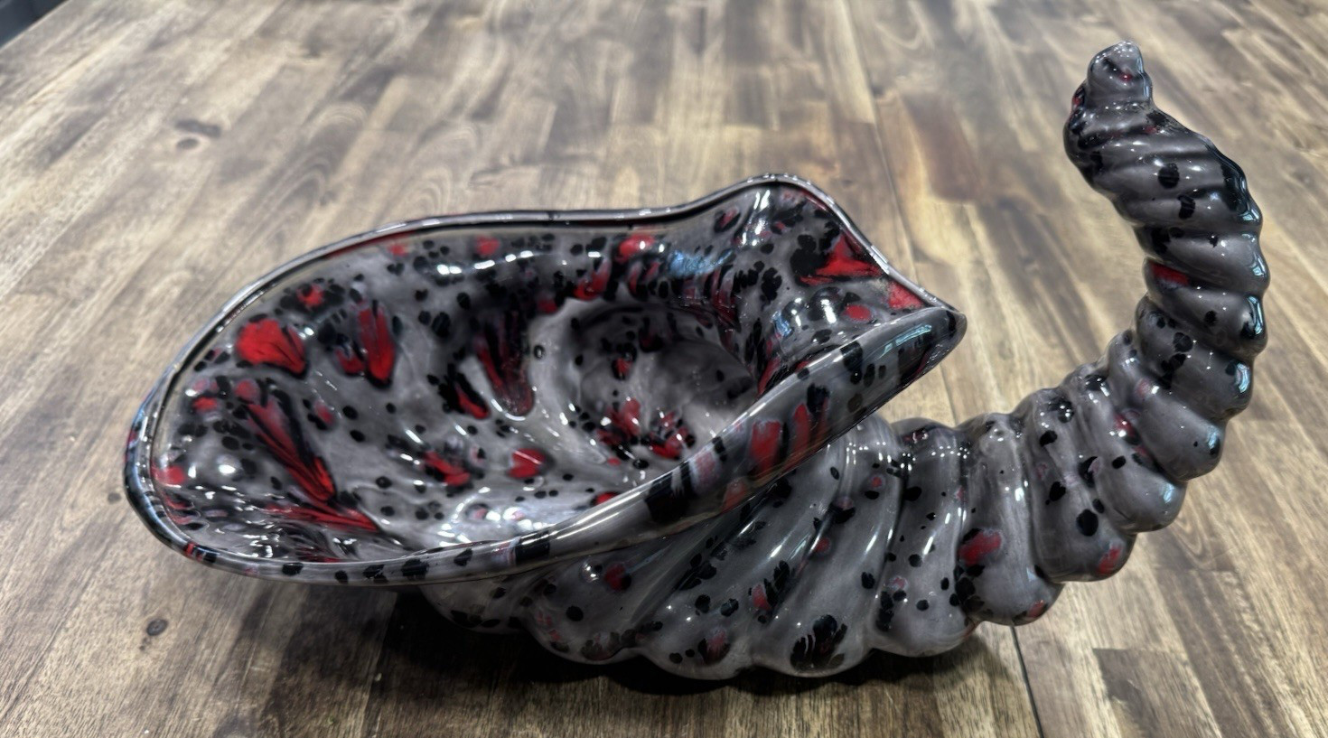 Jasba Keramik Glaze Series Cornucopia Vintage Great Colors 1975